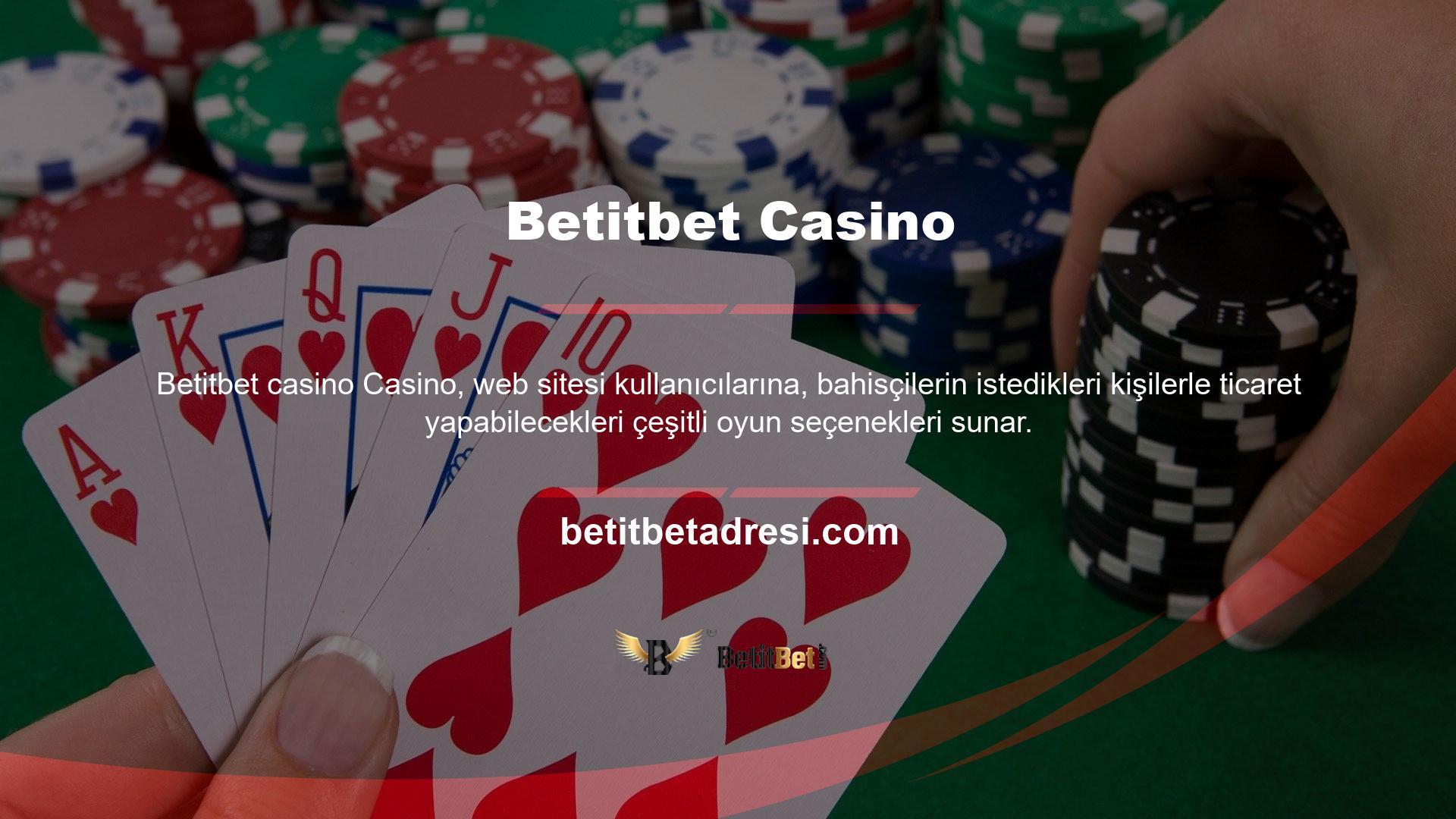 Betitbet Casino, bahisçilere ayrıntılı bahis kuralları sunar