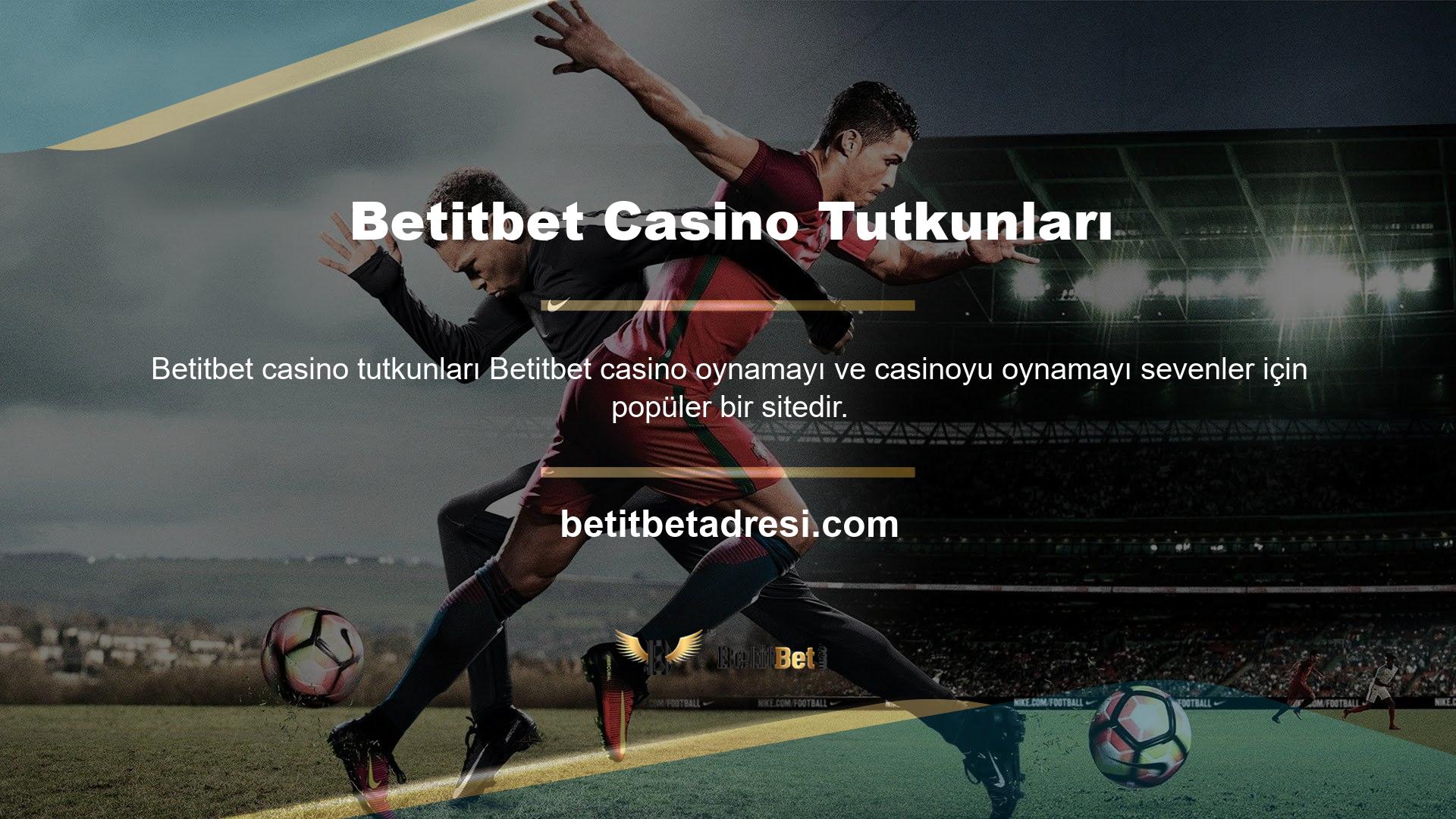 Rulet, blackjack, poker ve daha fazlası gibi çok çeşitli oyunlara sahiptir